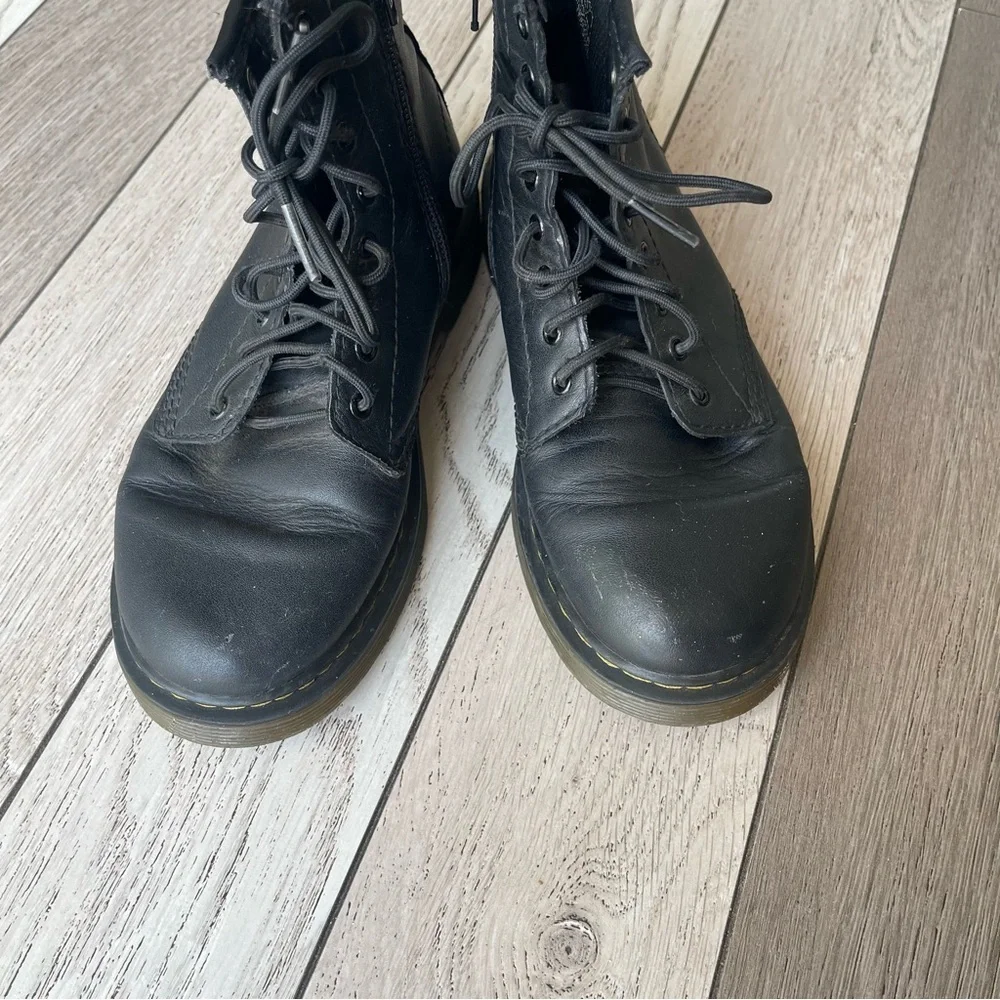 Dr. Martens Black Lace-Up Boots